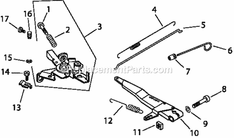 Page E Diagram and Parts List for CS6-971521  Kohler Engine