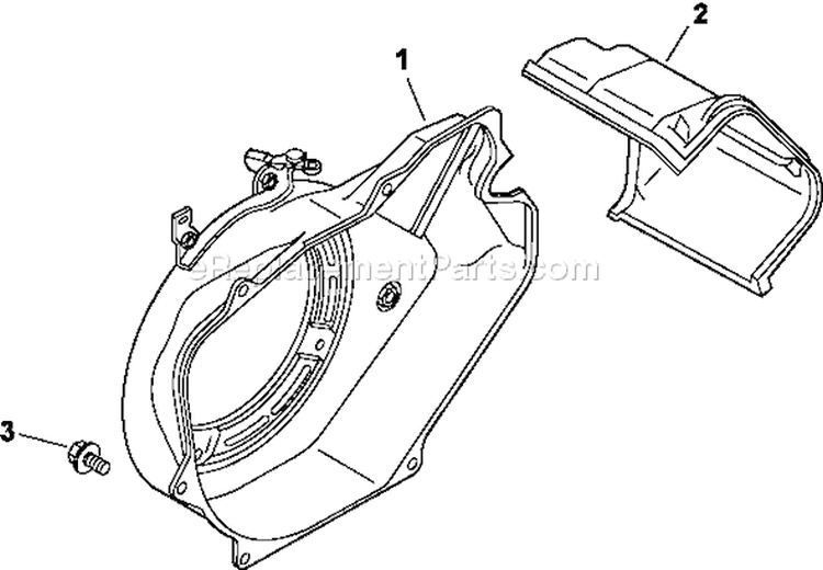 Page B Diagram and Parts List for CS12-941645  Kohler Engine