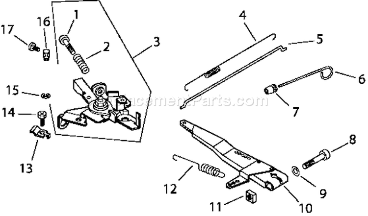 Page E Diagram and Parts List for CS6ST  Kohler Engine