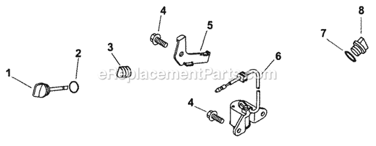 Page H Diagram and Parts List for CS6-971509  Kohler Engine