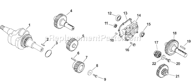 Page D Diagram and Parts List for CS12ST-941510  Kohler Engine