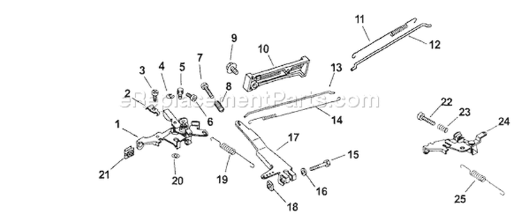 Page E Diagram and Parts List for CS12ST-941510  Kohler Engine