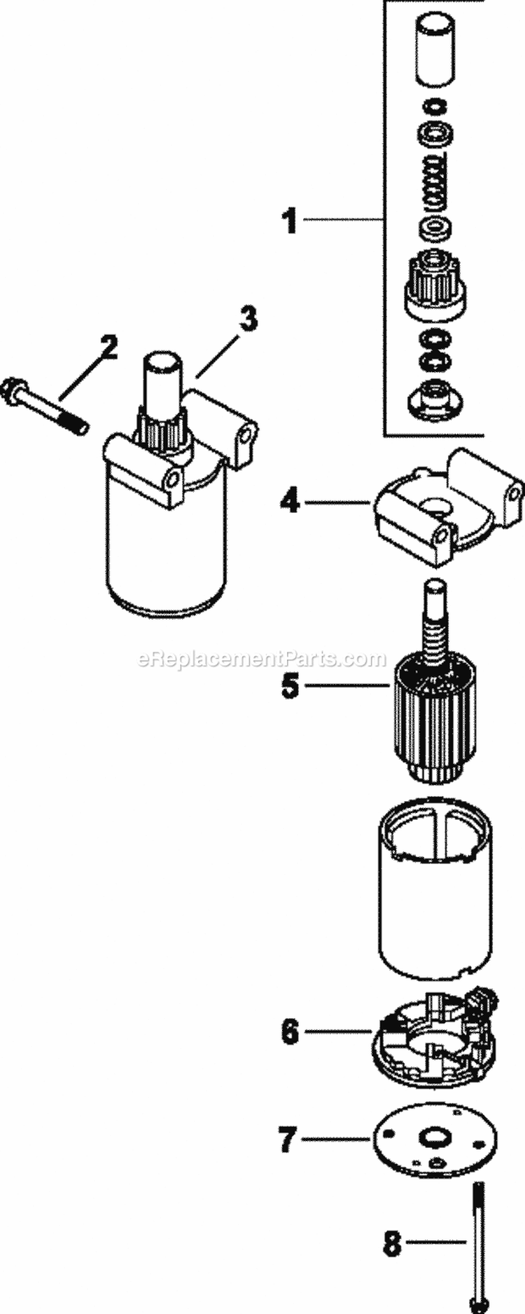 Page L Diagram and Parts List for CV13-21512  Kohler Engine