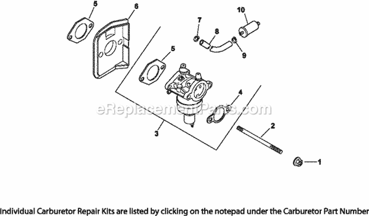 Page I Diagram and Parts List for CV13-21536  Kohler Engine