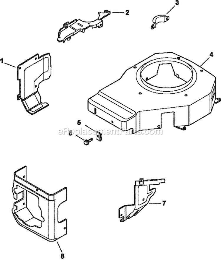 Page B Diagram and Parts List for CV14-14106  Kohler Engine