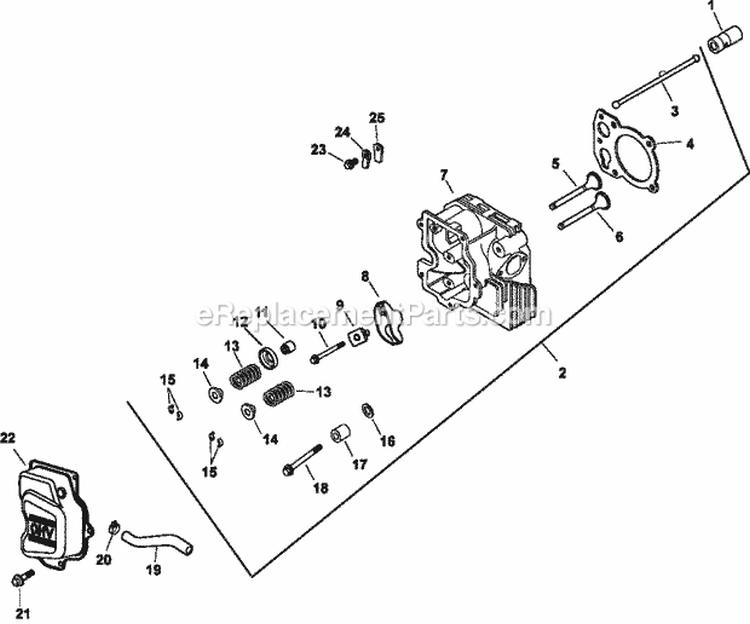 Page I Diagram and Parts List for CV14-14106  Kohler Engine