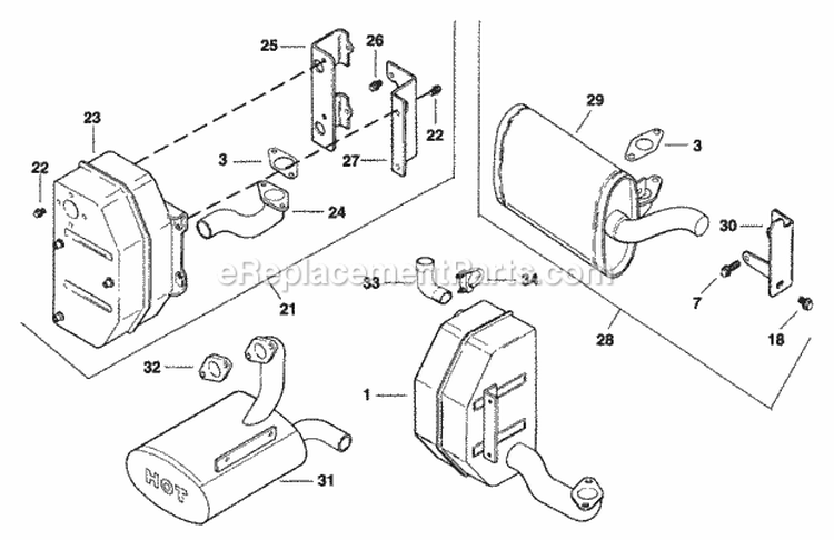 Page F Diagram and Parts List for CV125-1214  Kohler Engine