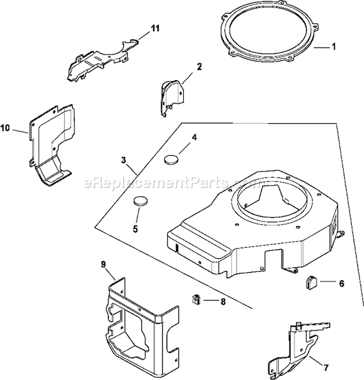 Page B Diagram and Parts List for CV15-41553  Kohler Engine