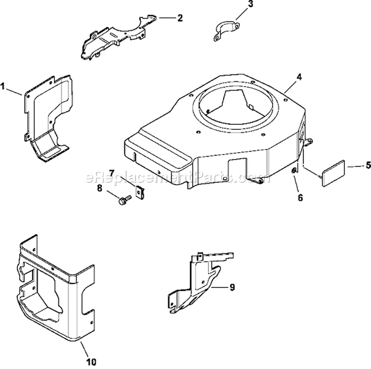 Page B Diagram and Parts List for CV15-41523  Kohler Engine
