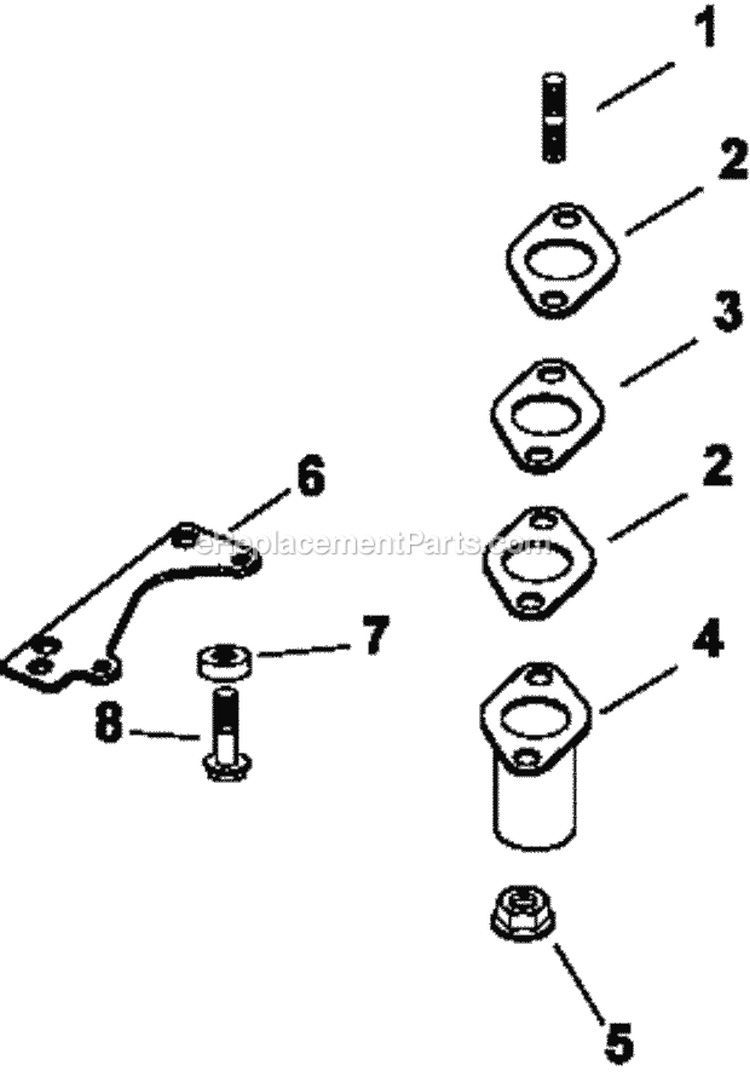 Page G Diagram and Parts List for CV15-41558  Kohler Engine