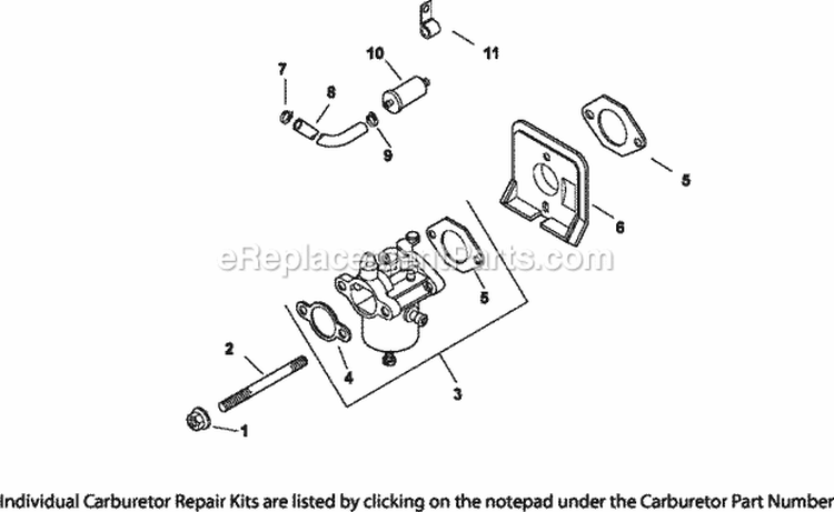 Page G Diagram and Parts List for CV14-14101  Kohler Engine