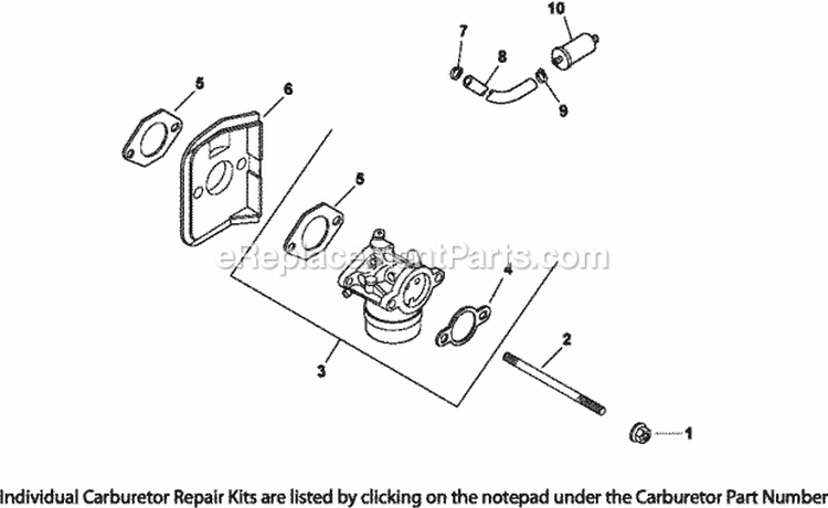 Page I Diagram and Parts List for CV13-21514  Kohler Engine