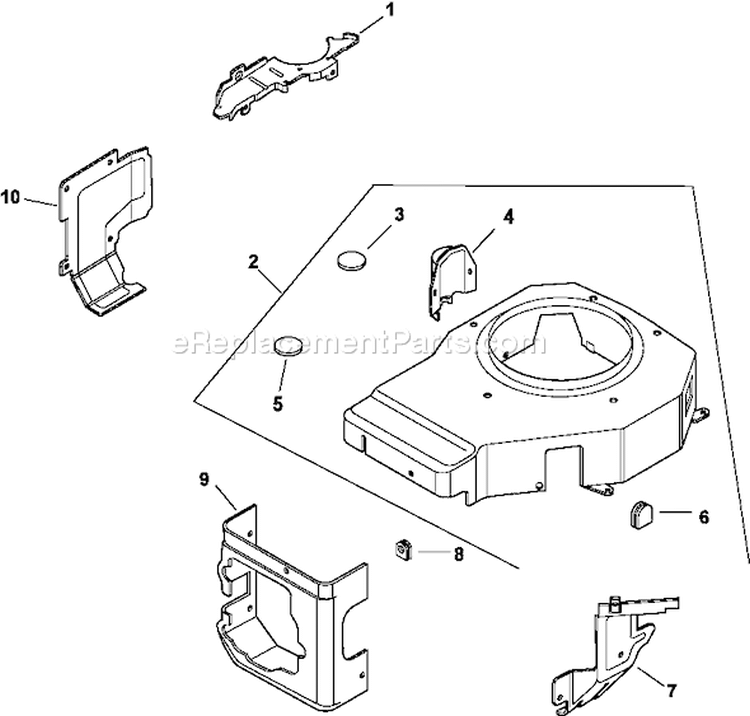 Page B Diagram and Parts List for CV15-41593  Kohler Engine