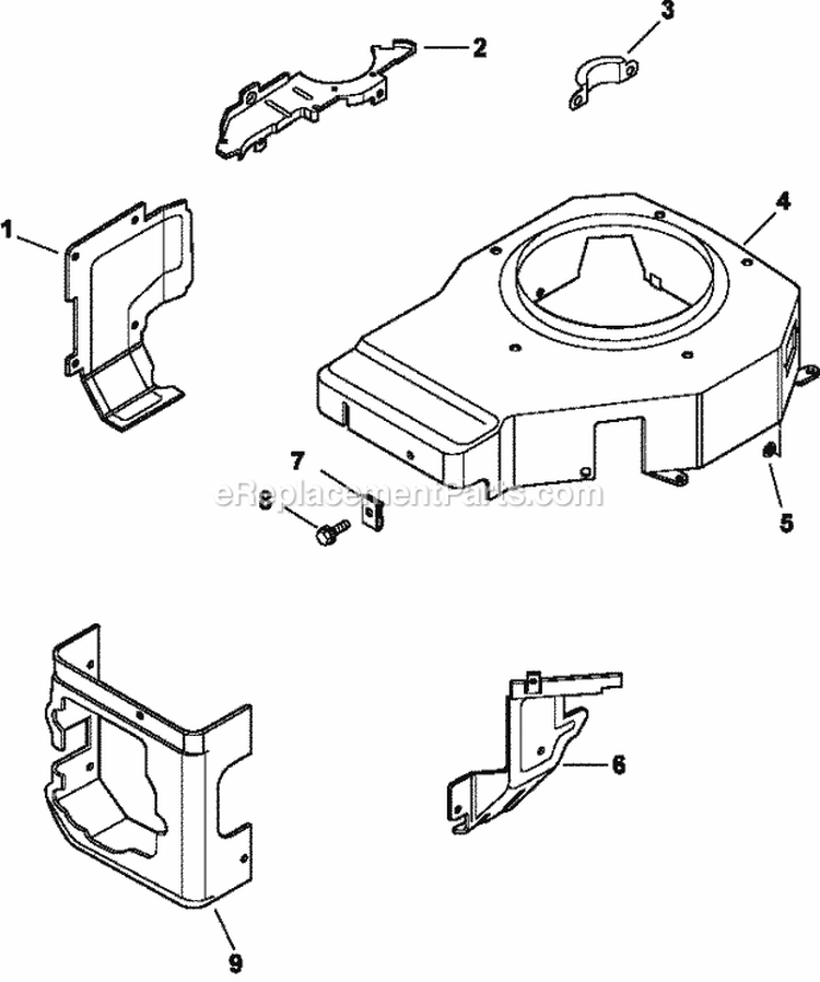 Page B Diagram and Parts List for CV14-14108  Kohler Engine