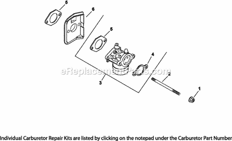 Page H Diagram and Parts List for CV13-21518  Kohler Engine