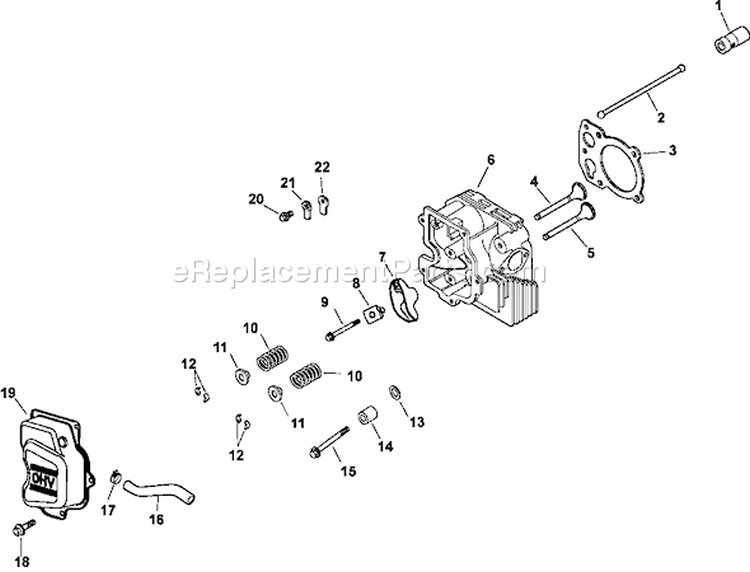 Page I Diagram and Parts List for CV15-41611  Kohler Engine