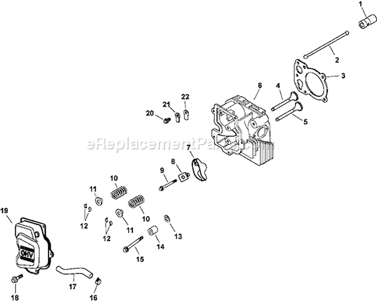 Page I Diagram and Parts List for CV15-41612  Kohler Engine