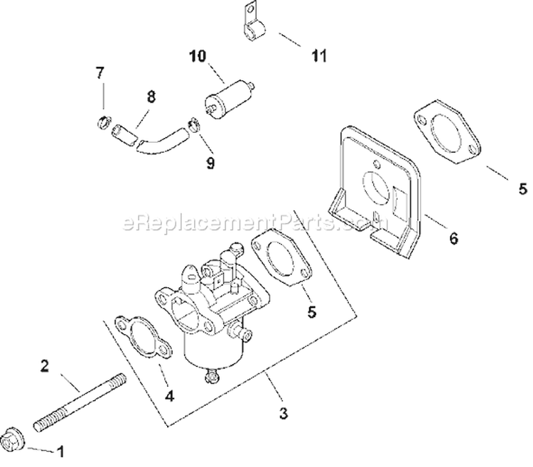 Page H Diagram and Parts List for CV15ST-41584  Kohler Engine