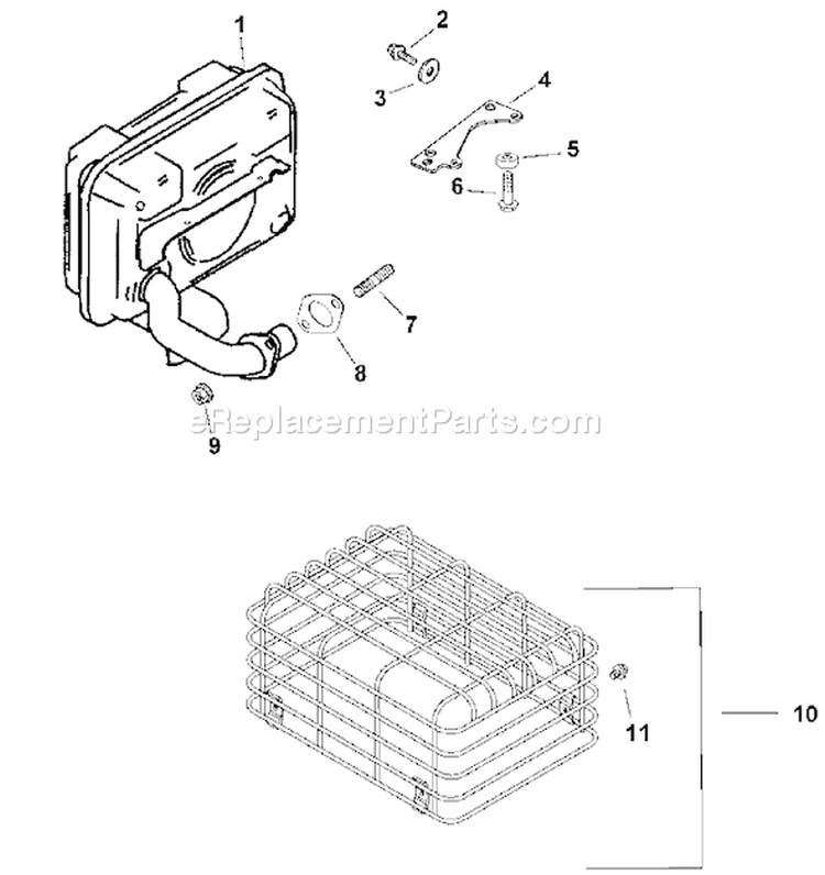 Page G Diagram and Parts List for CV15ST-41595  Kohler Engine