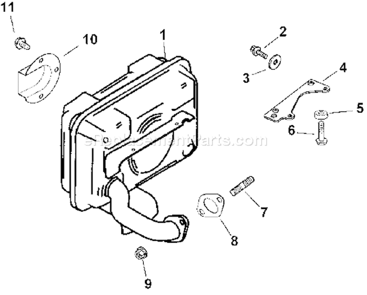 Page G Diagram and Parts List for CV13T-21534  Kohler Engine