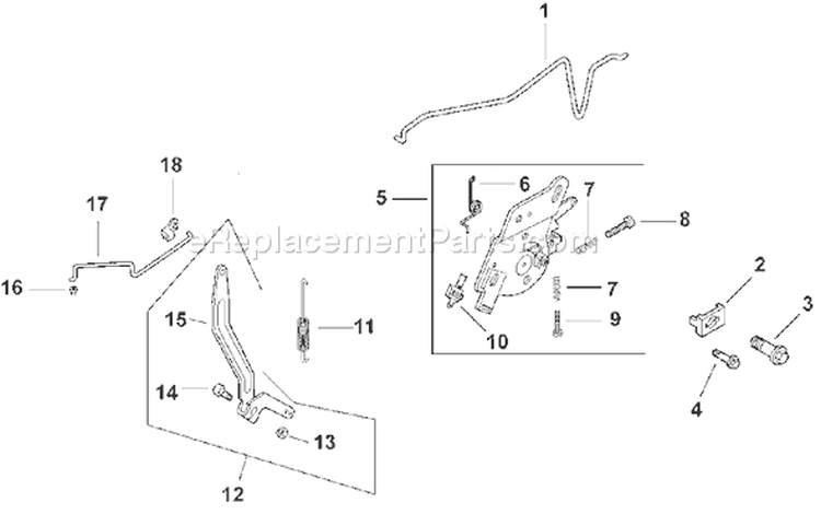 Page F Diagram and Parts List for CV13T-21518  Kohler Engine