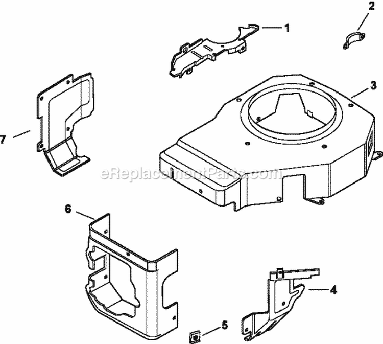 Page B Diagram and Parts List for CV16-43516  Kohler Engine
