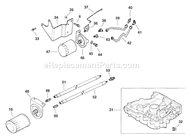 Page N Diagram and Parts List for CV11-1110  Kohler Engine
