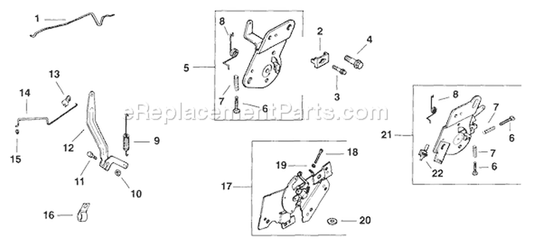 Page E Diagram and Parts List for CV14ST-1493  Kohler Engine