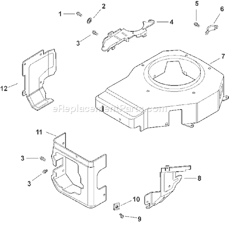 Page B Diagram and Parts List for CV16S-43515  Kohler Engine