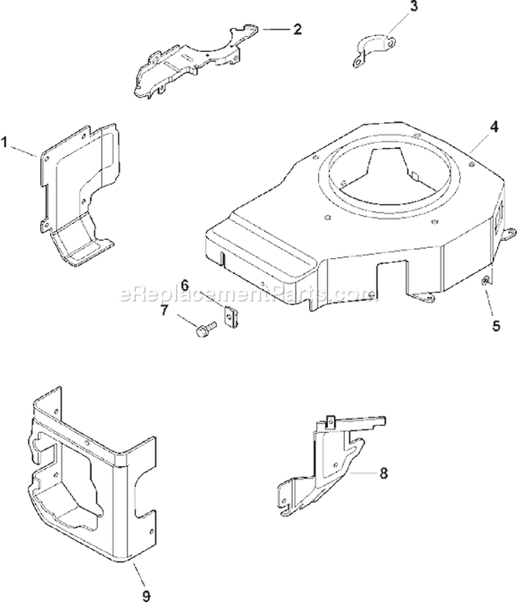 Page B Diagram and Parts List for CV16S-43526  Kohler Engine