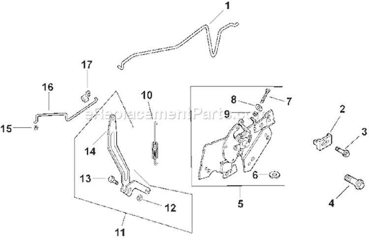 Page F Diagram and Parts List for CV15T-41633  Kohler Engine