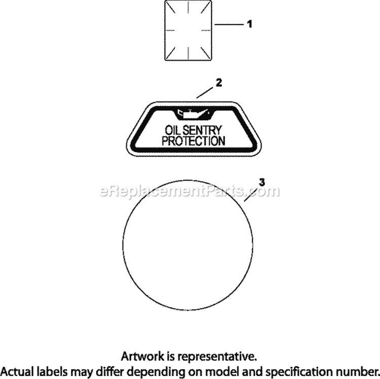 Page F Diagram and Parts List for CV17-72510  Kohler Engine
