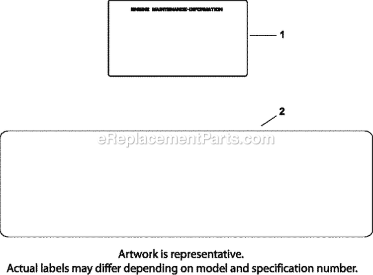Page F Diagram and Parts List for CV18-61530  Kohler Engine