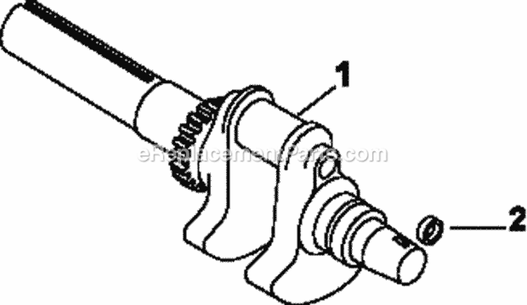 Page D Diagram and Parts List for CV18-61538  Kohler Engine
