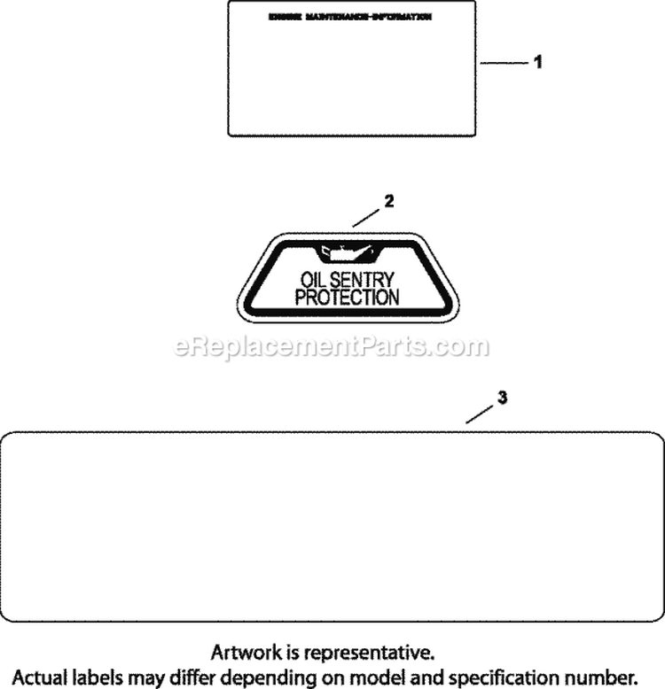 Page F Diagram and Parts List for CV18-61518  Kohler Engine