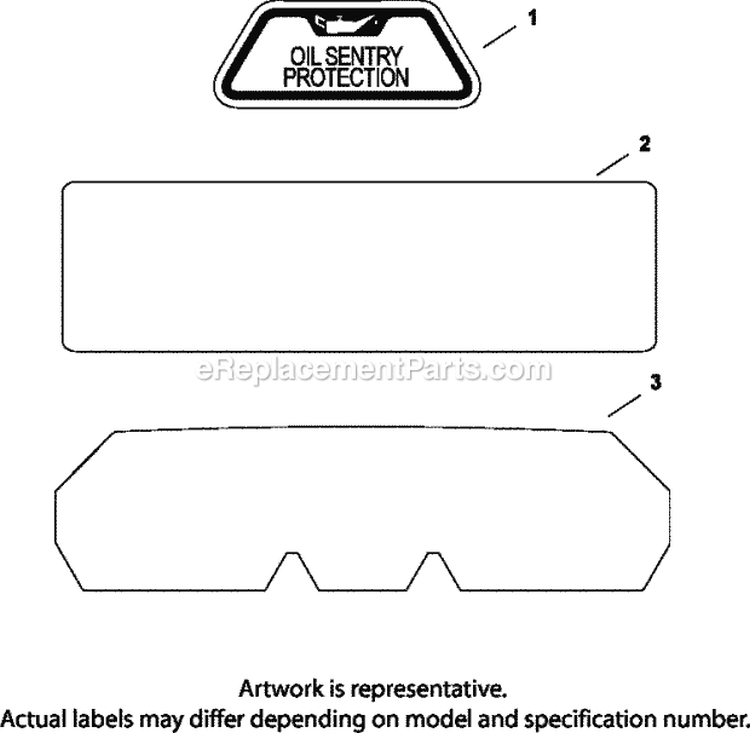Page J Diagram and Parts List for CV18-61538  Kohler Engine