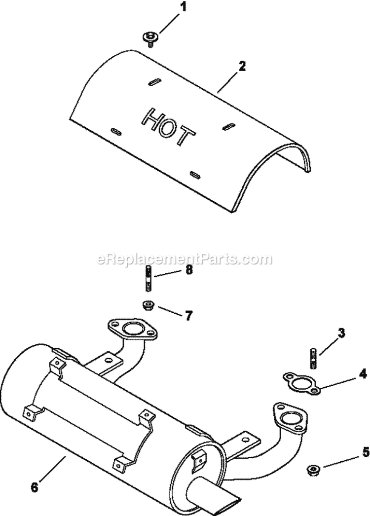 Page G Diagram and Parts List for CV18-61563  Kohler Engine
