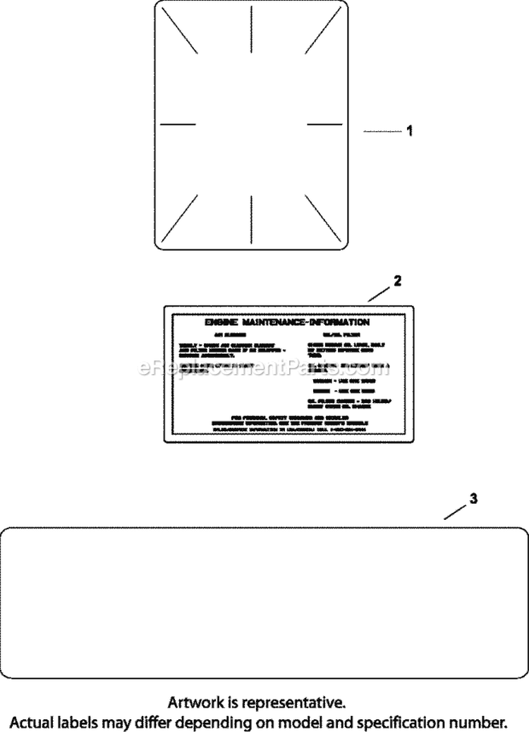 Page F Diagram and Parts List for CV20-65586  Kohler Engine