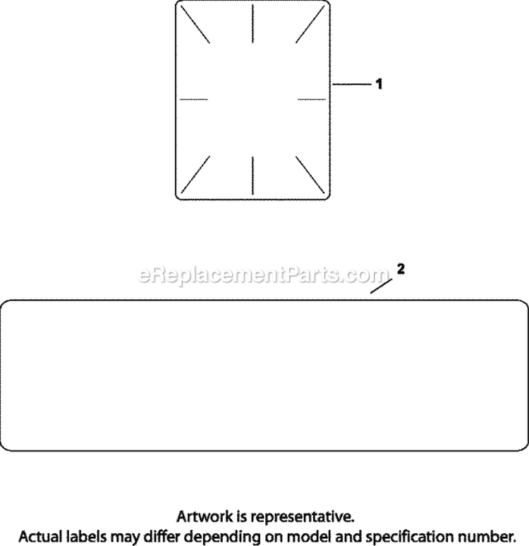 Page E Diagram and Parts List for CV20-65554  Kohler Engine