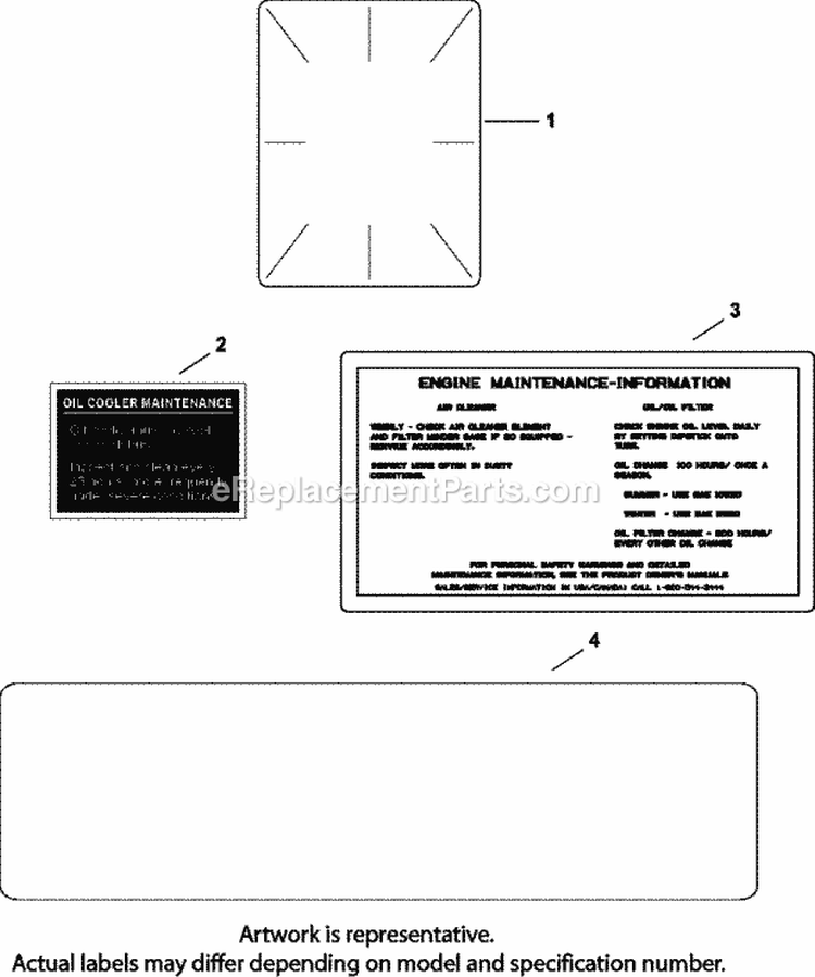 Page E Diagram and Parts List for CV20-65617  Kohler Engine