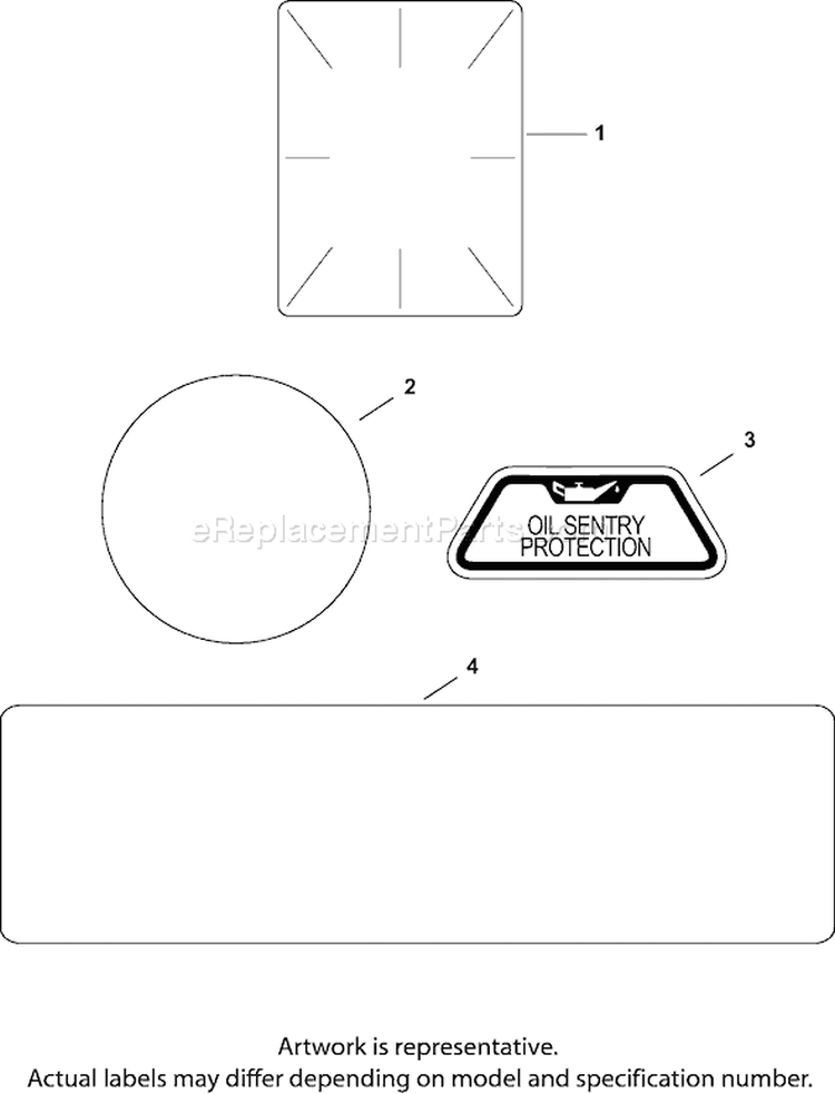 Page E Diagram and Parts List for CV20S-65599  Kohler Engine