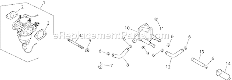 Page G Diagram and Parts List for CV20S-65601  Kohler Engine