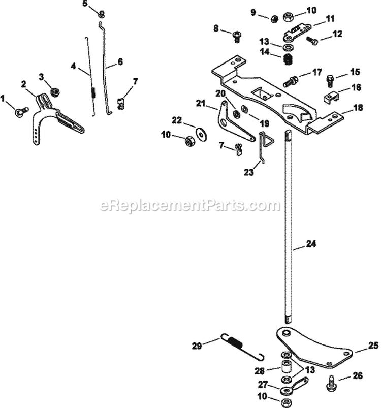 Page F Diagram and Parts List for CV22-67537  Kohler Engine