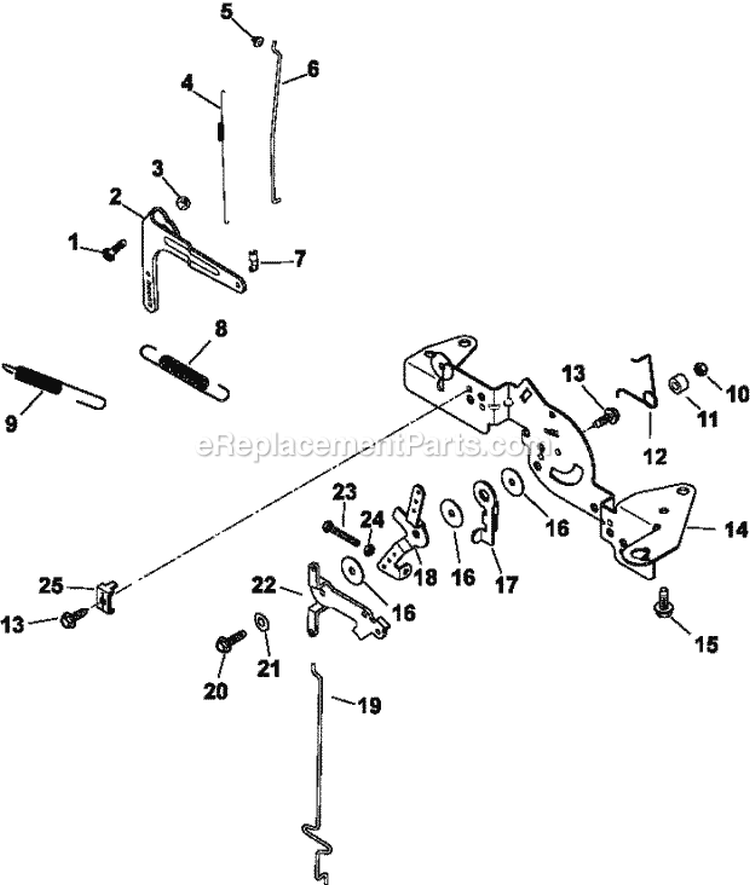 Page I Diagram and Parts List for CV18-61574  Kohler Engine