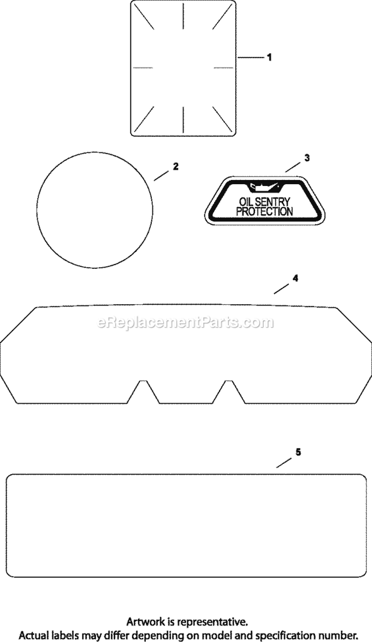 Page K Diagram and Parts List for CV22-75517  Kohler Engine