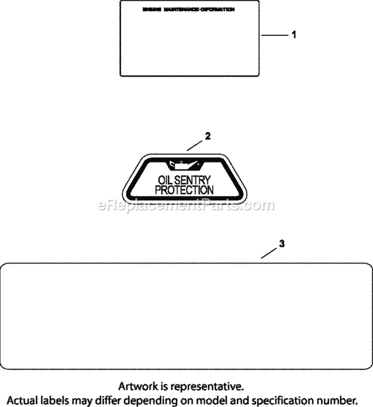 Page E Diagram and Parts List for CV22-75519  Kohler Engine