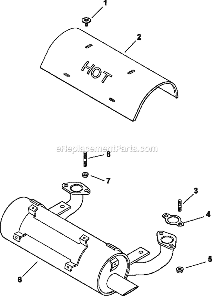 Page G Diagram and Parts List for CV22-67543  Kohler Engine