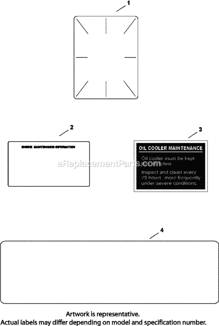 Page E Diagram and Parts List for CV22-75564  Kohler Engine