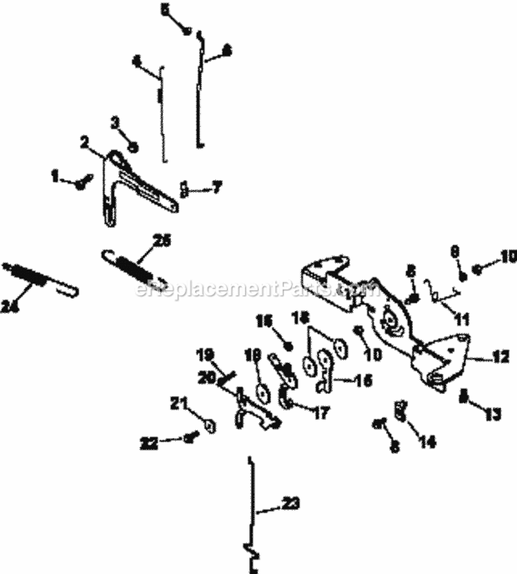Page G Diagram and Parts List for CH20-64692  Kohler Engine