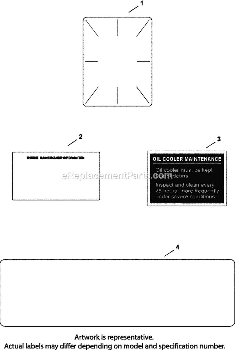 Page E Diagram and Parts List for CV23-75528  Kohler Engine